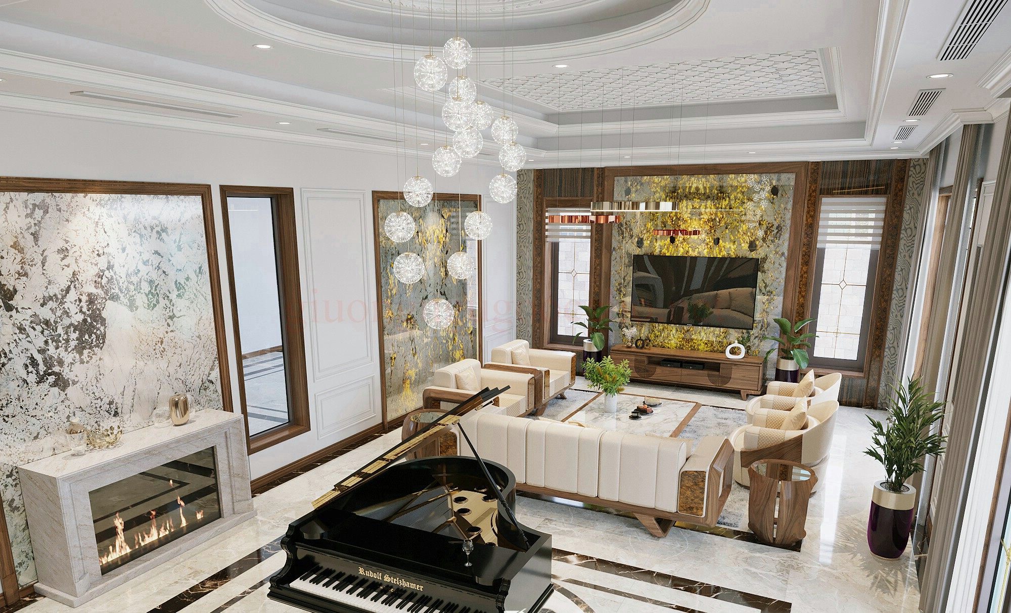 Mẫu sofa gỗ đẹp thiết kế theo xu hướng mới, hiện đại
